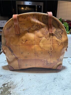 Vintage Alviero Martini 1A Classe Geo Map Tote Bag – Italy
